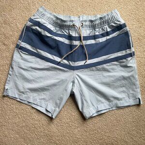 Faherty Men's Swim Shorts - Large - Blue